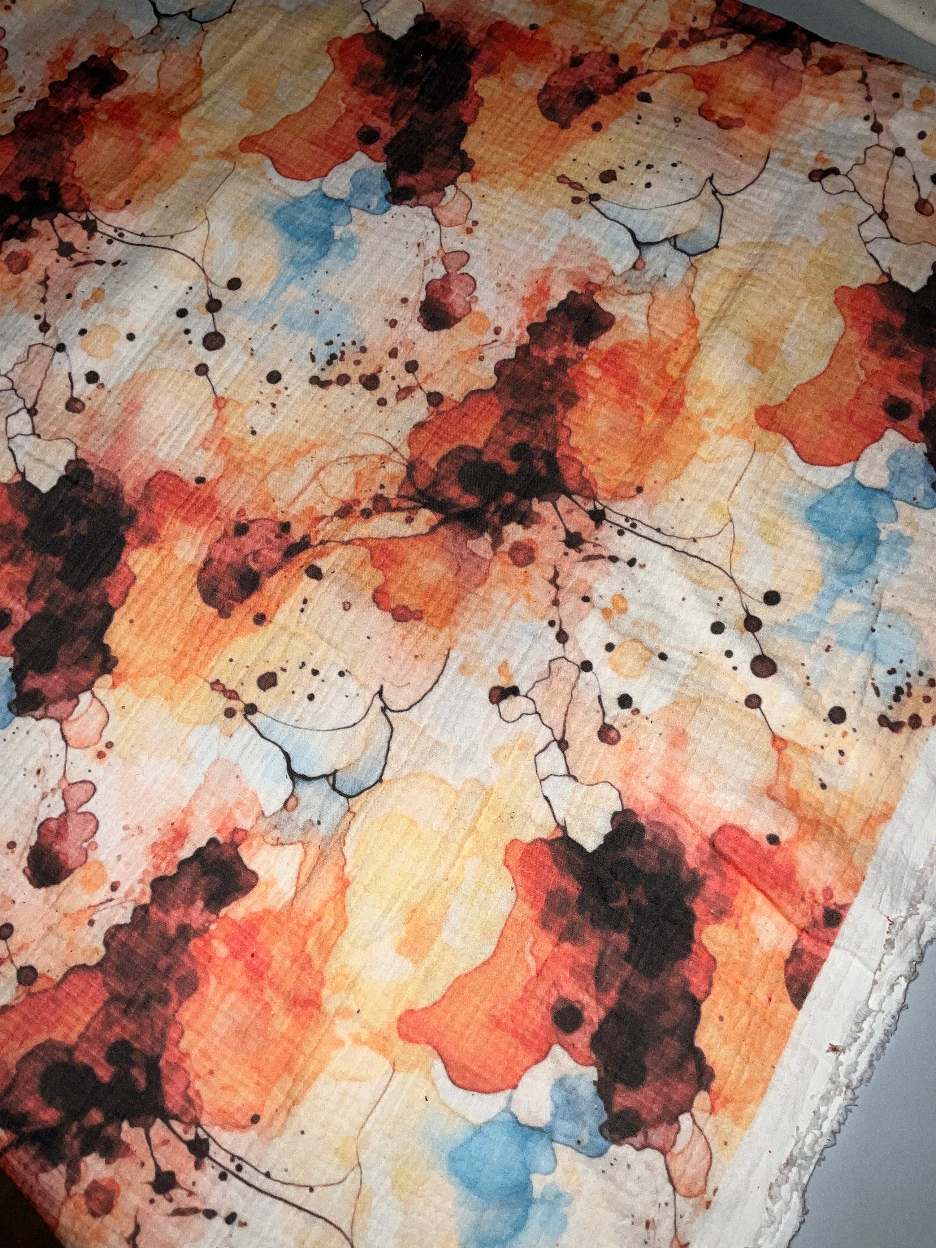 Orange rotes Alkohol Design Dauervorbestellung